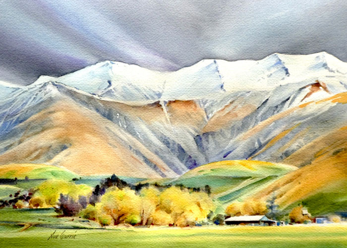 Mountain Backdrop