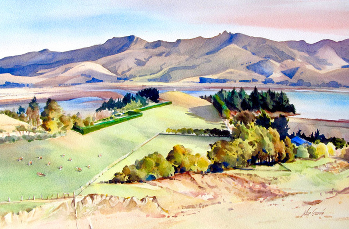 Farm by the Sea