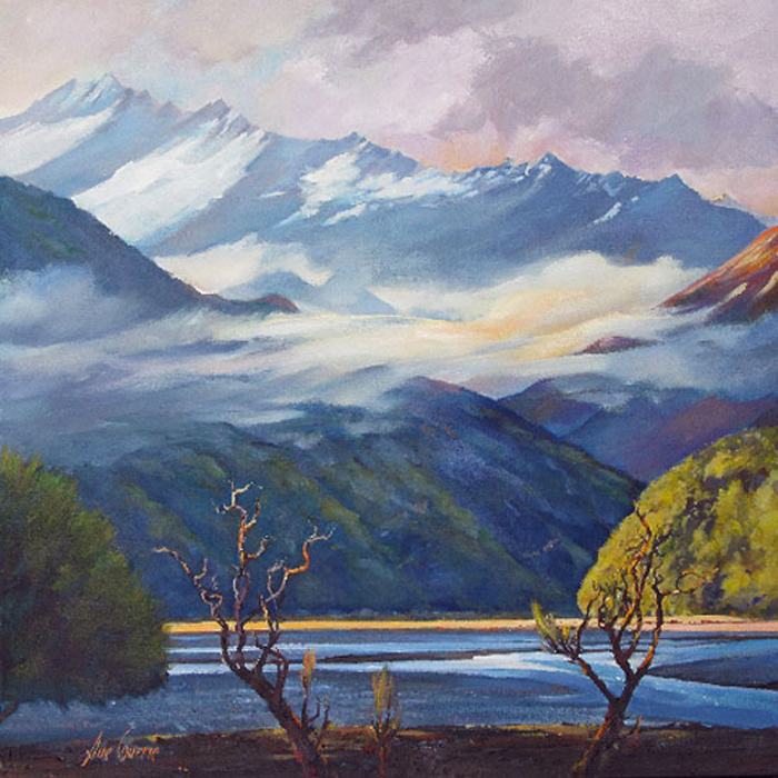 Matukituki River and Mt Aspiring