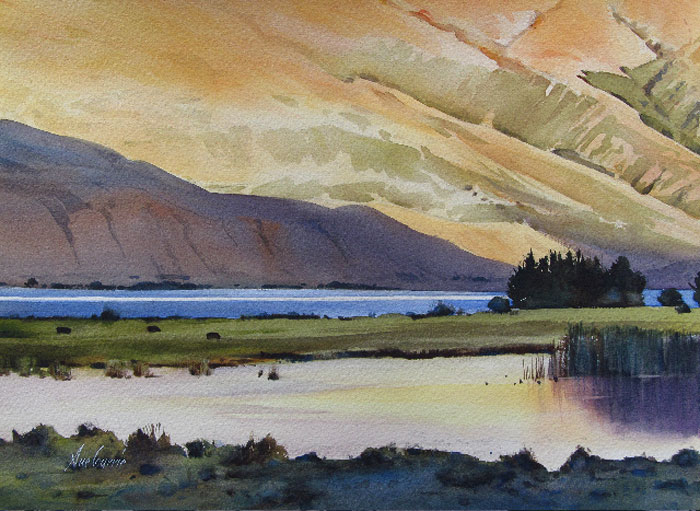 Sunset in the Matukituki